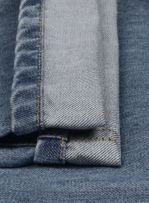 Smokey Blue Jeans - Stone Wash