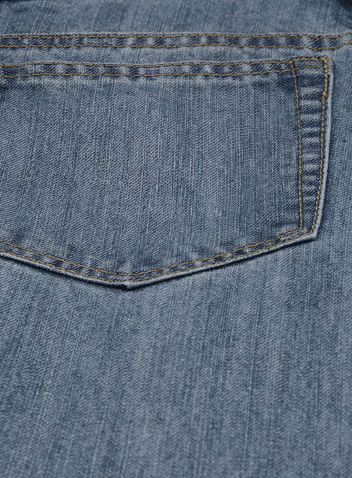 Smokey Blue Jeans - Stone Wash