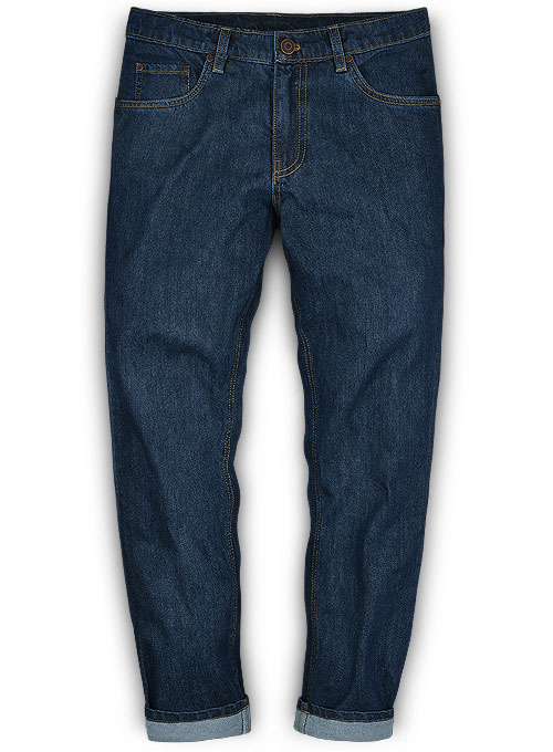 custom blue jeans
