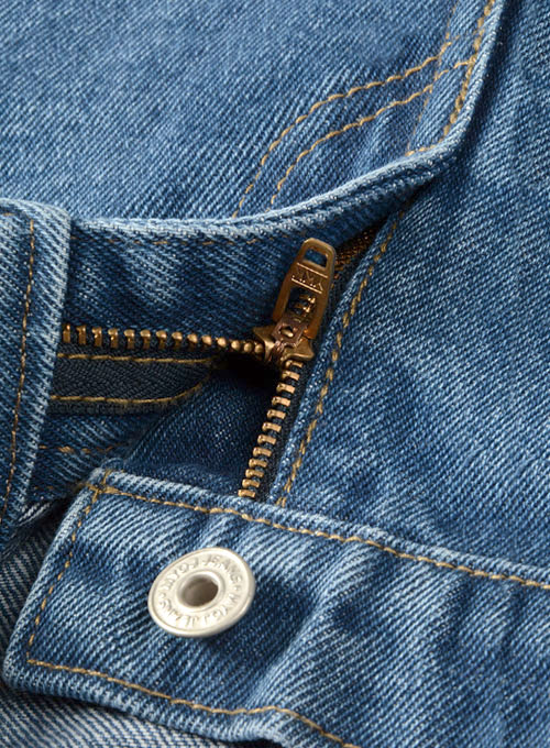 Classic Heavy Blue Stone Wash Jeans