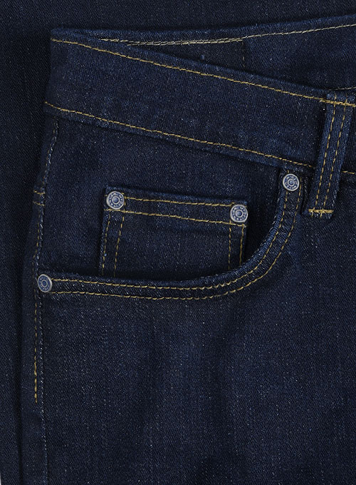 Cove Blue Hard Wash Stretch Jeans