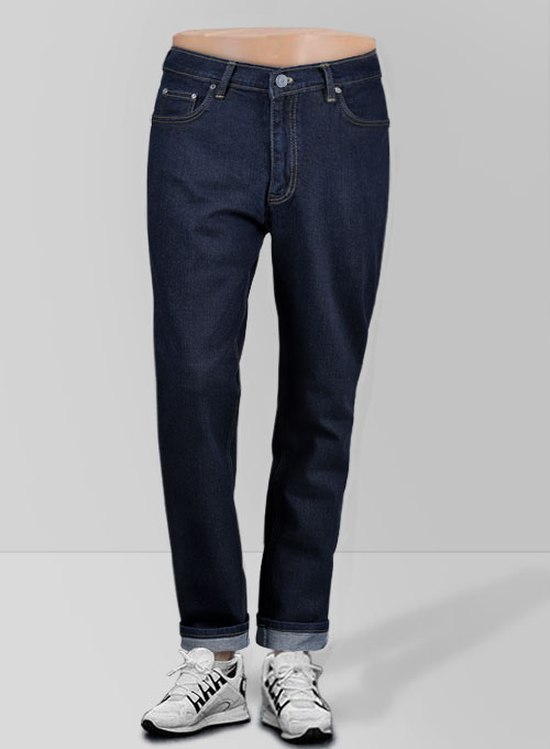 Cove Blue Hard Wash Stretch Jeans