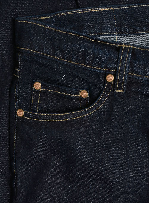 Deep Indigo Hard Washed Denim Jeans - Premium [R Naps Hardwash] - $60 ...