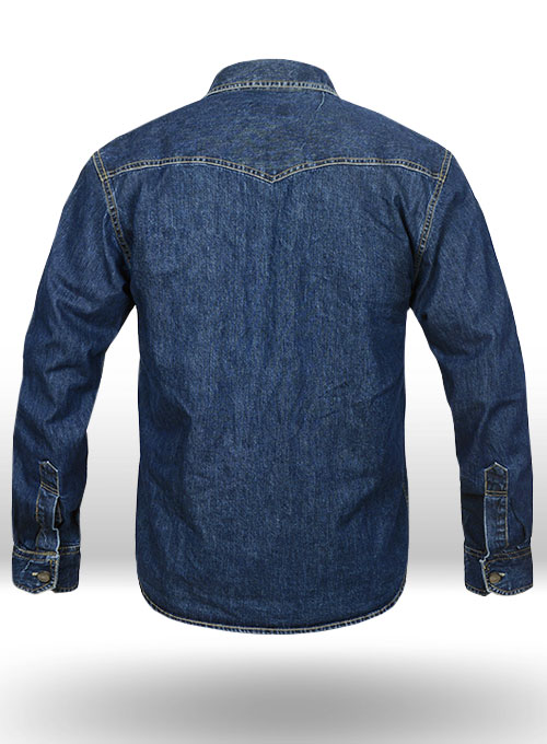 Custom Denim Shirt - 7oz dx - Click Image to Close
