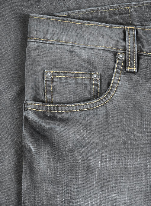 Denver Gray Indigo Wash Whisker Jeans
