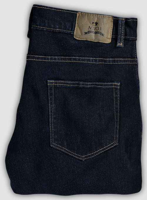 Figaro Blue Hard Wash Stretch Jeans