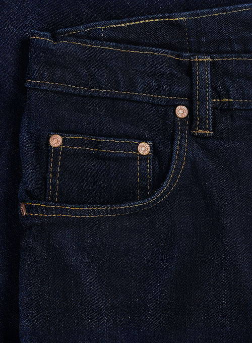 Figaro Blue Hard Wash Stretch Jeans