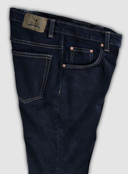 Figaro Blue Hard Wash Stretch Jeans