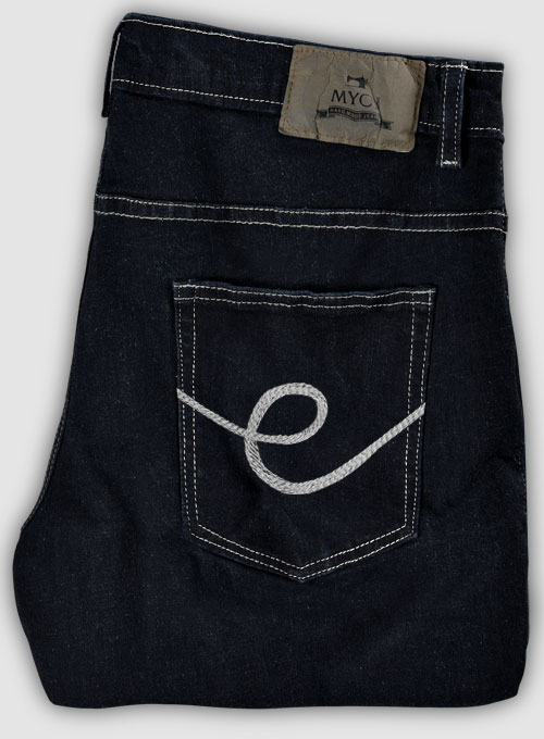 Gale Blue Hard Wash Stretch Jeans - Look #470