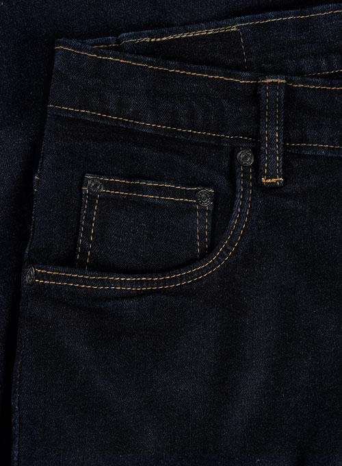 Gale Blue Hard Wash Stretch Jeans