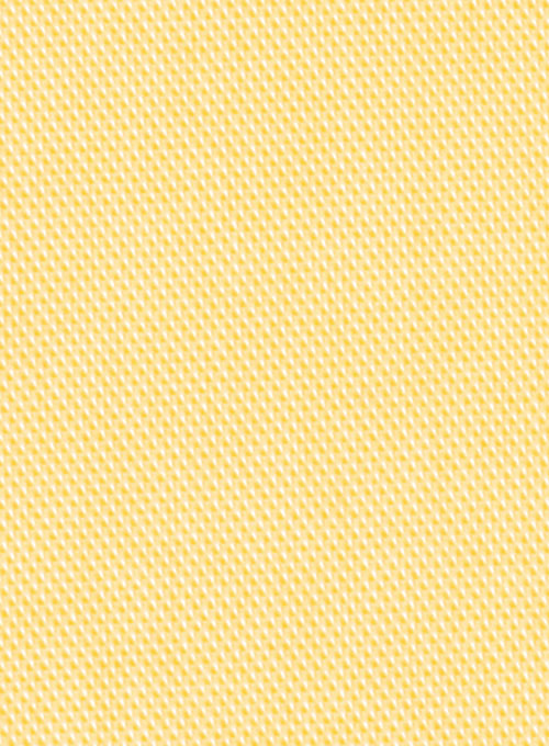 Giza Yellow Dobby Cotton Shirt - Full Sleeves