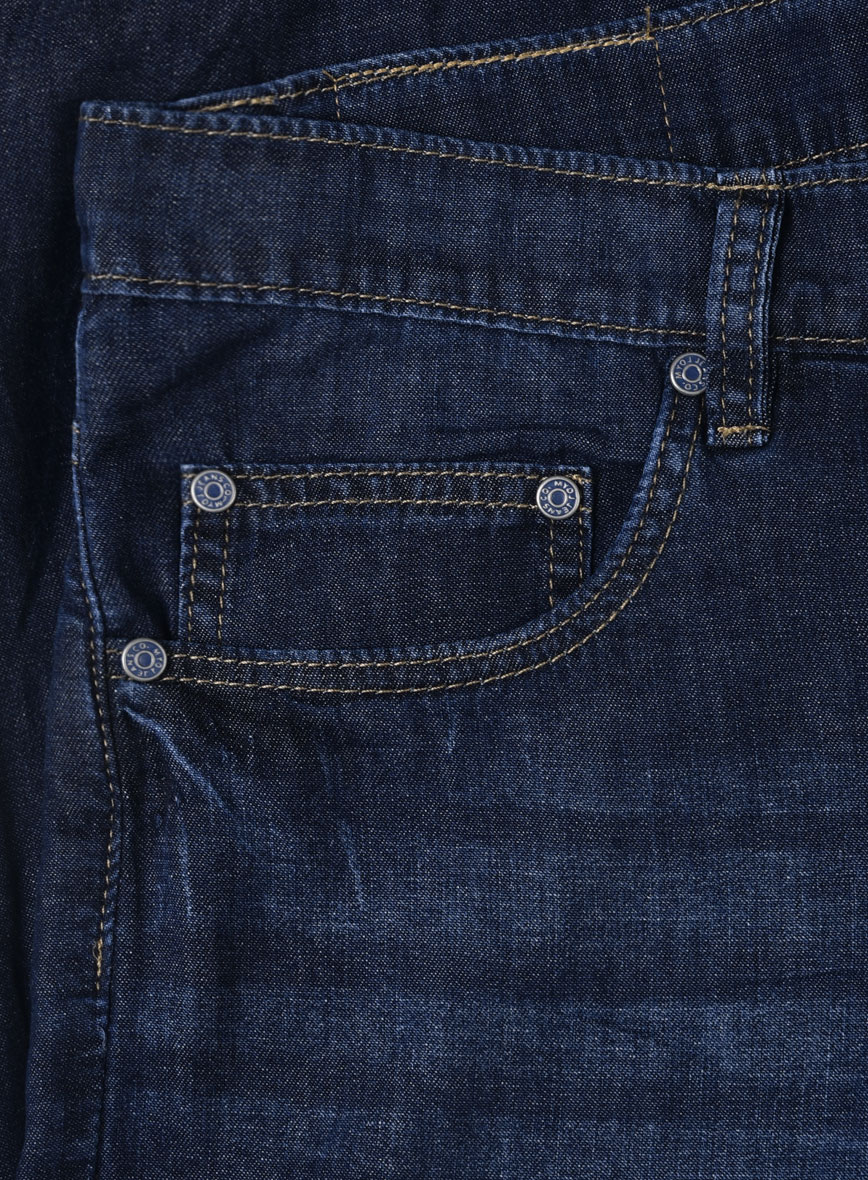 Hawaii Indigo Wash Whisker Jeans