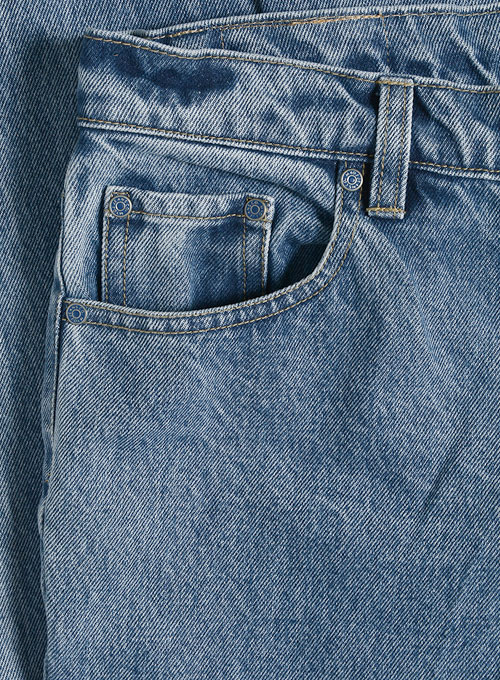 Light Blue 14.5oz Heavy Denim Jeans Custom Made Jeans [303 Light HB ...