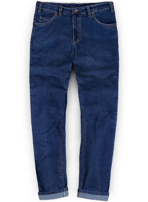 Indigo Blue Jeggings - Light Weight Jeans - Denim-X : Made To Measure ...