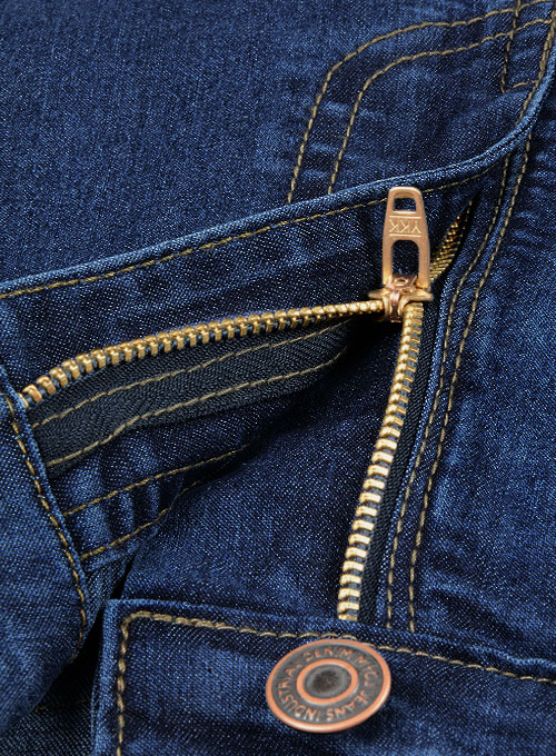 Light Blue Pintucks Jegging main image 1