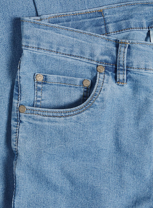 Indigo Blue Jeggings - Light Weight Jeans - Light Blue Indigo Blue Jeggings - Light Weight Jeans - Light Blue