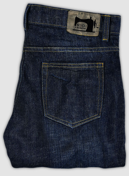 Italian Denim Hard Wash Whisker Jeans