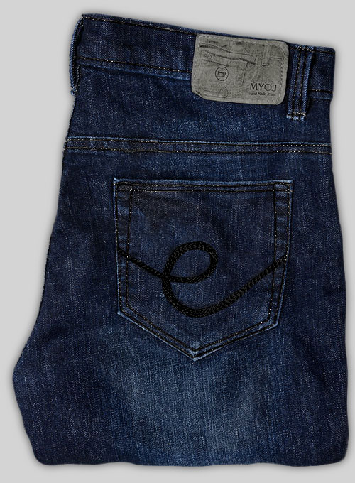 Slight Stretch Hard Wash Whisker Jeans - Look #782
