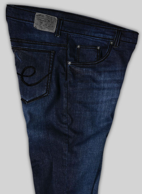Slight Stretch Hard Wash Whisker Jeans - Look #782