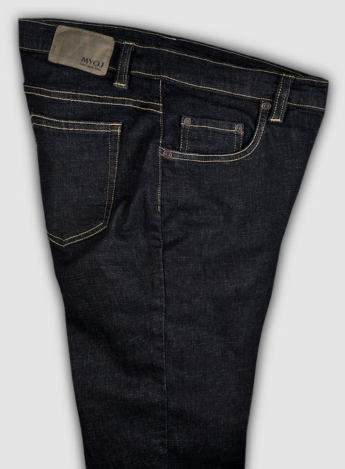 Jose Blue Hard Wash Stretch Jeans - Click Image to Close