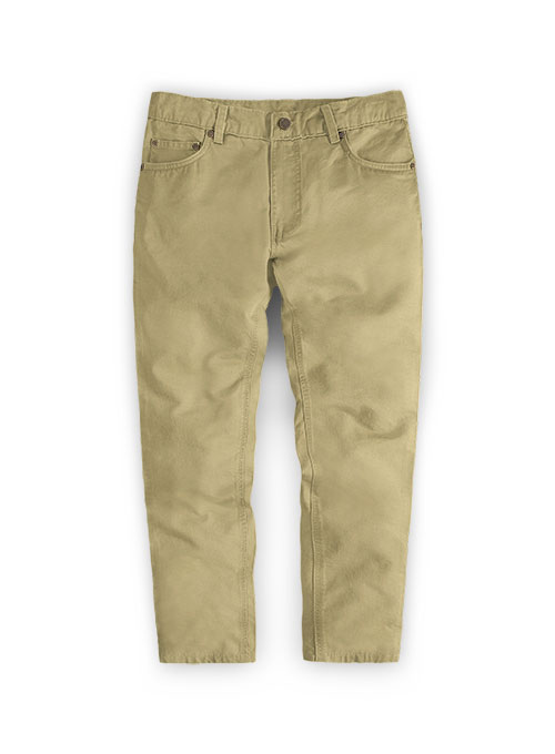 Kids Stretch Summer Weight Khaki Chino Jeans