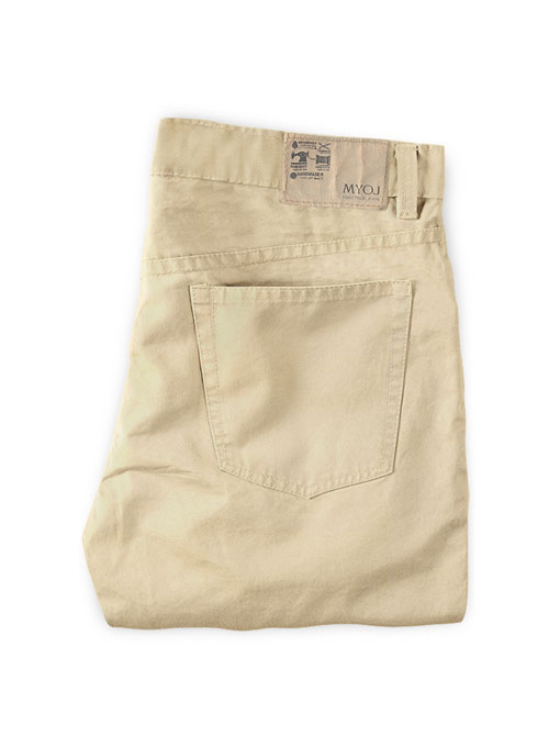 Kids Stretch Summer Light Khaki Chino Jeans