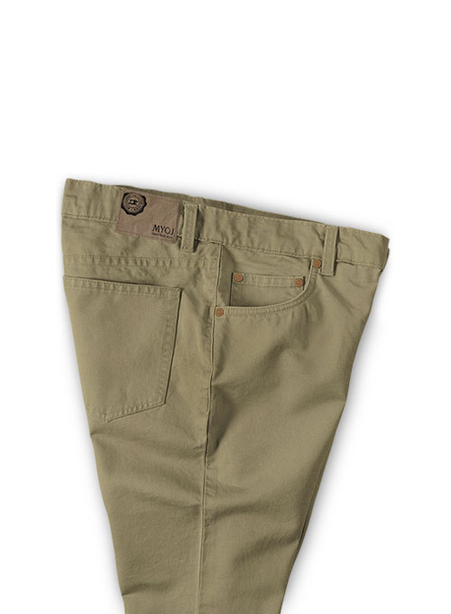 Kids Summer Weight Stone Khaki Chino Jeans