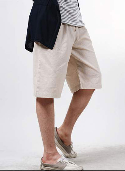 Pure Linen Drawstring Shorts, MakeYourOwnJeans®