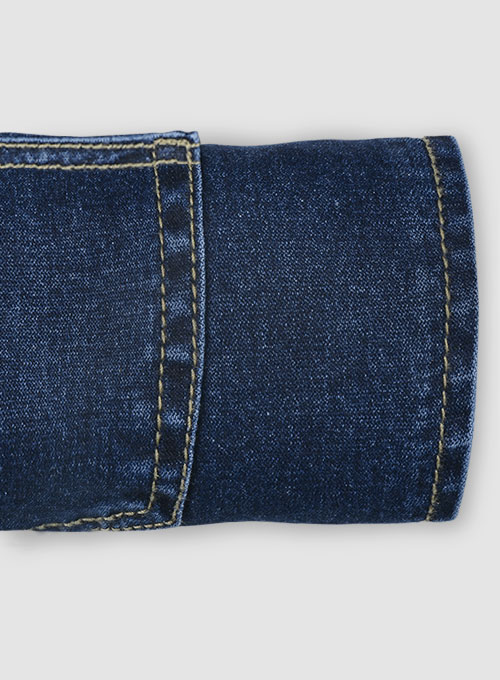 Leo Blue Denim-X Wash Stretch Jeans