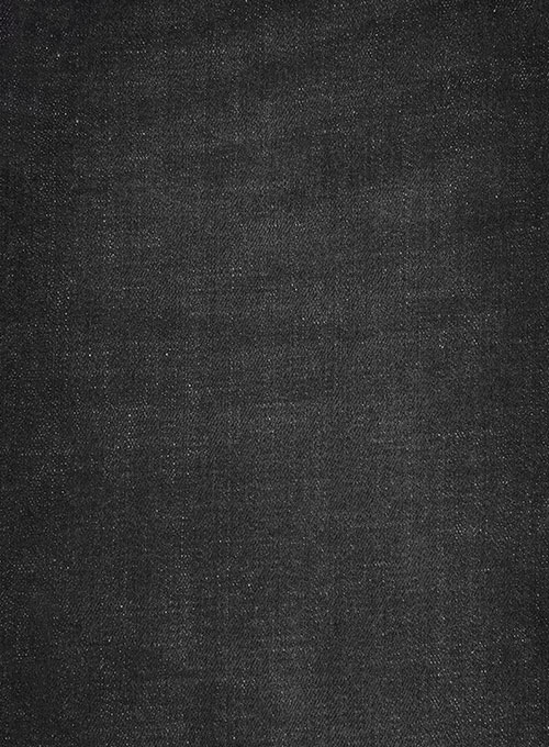 Logan Black Stretch Hard Wash Whisker Jeans