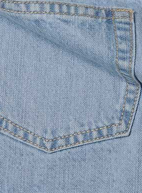 Machine Gun Denim Jeans - Light Blue