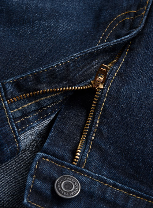 Marina Blue Stretch Indigo Wash Whisker Jeans