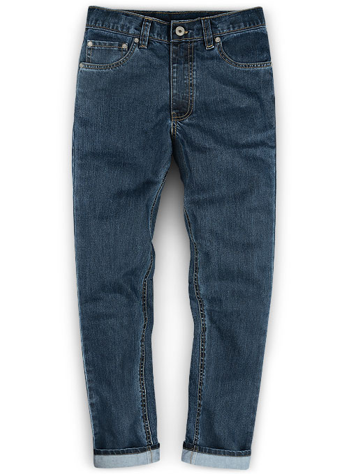 Nevis Blue Jeans - Light Blue : Made To Measure Custom Jeans For Men ...