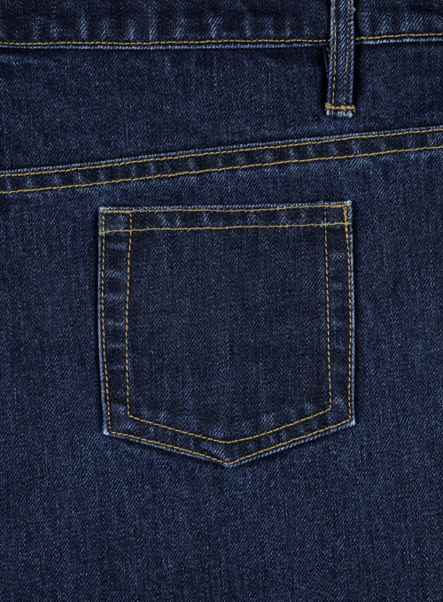 indigo wash macrame lace up baggy jeans