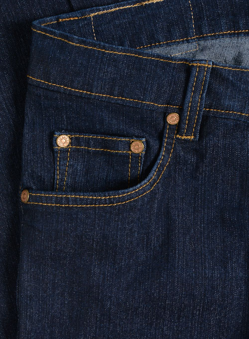Pussy Cat Dark Wash Stretch Jeans - Look #623