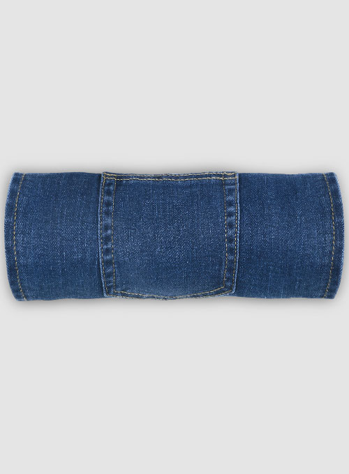 Pussy Cat Stretch Jeans - Light Blue - Click Image to Close