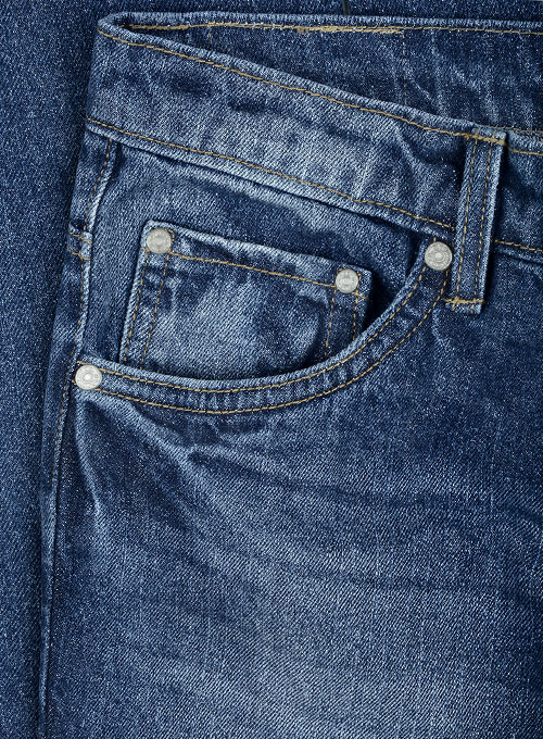 Ranch Blue Stone Wash Whisker Jeans : MakeYourOwnJeans®: Made To ...