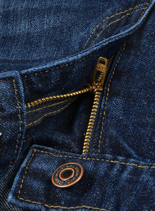 Ranch Blue Indigo Wash Whisker Jeans - Look #451