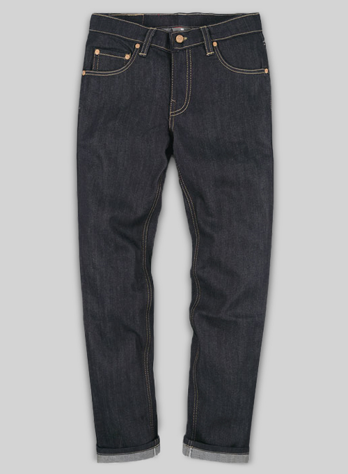 Raw Denim Jeans - Pure Unwashed - 12.5 0z