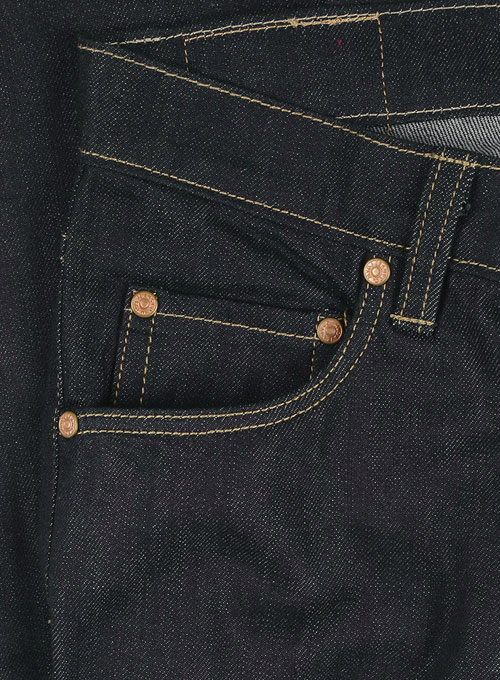 Raw Denim Jeans - Pure Unwashed - 12.5 0z
