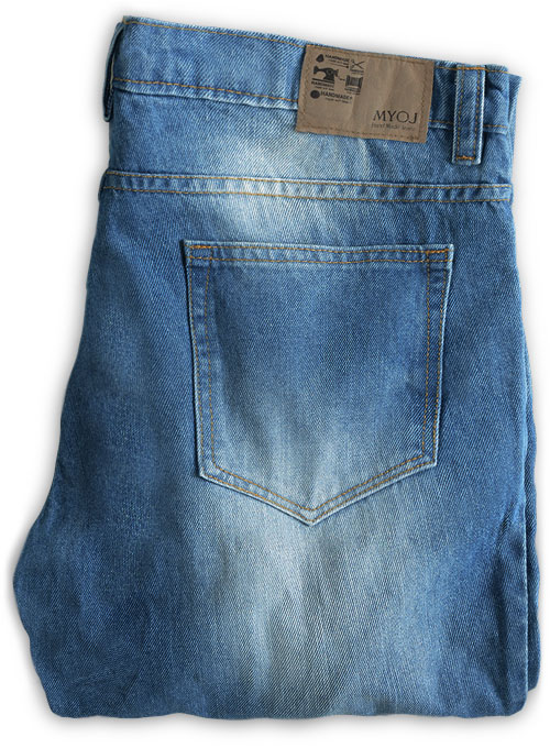 Rush Blue Indigo Wash Whisker Jeans