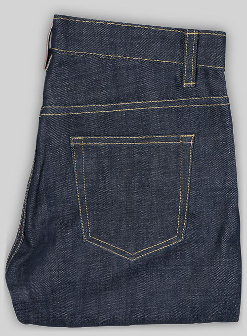 Selvedge Denim Jeans - Raw Unwashed - Click Image to Close