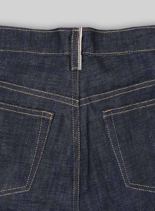 Selvedge Denim Jeans - Raw Unwashed - Click Image to Close