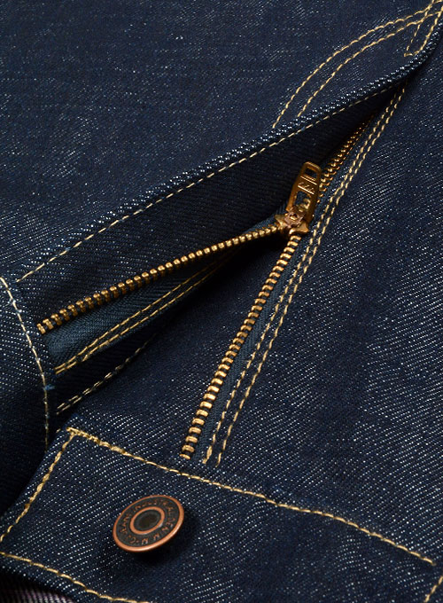 Selvedge Denim Jeans Raw Unwashed Selvedge Denim Jeans