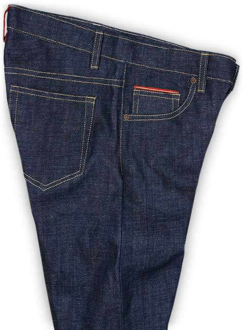 blue selvedge jeans