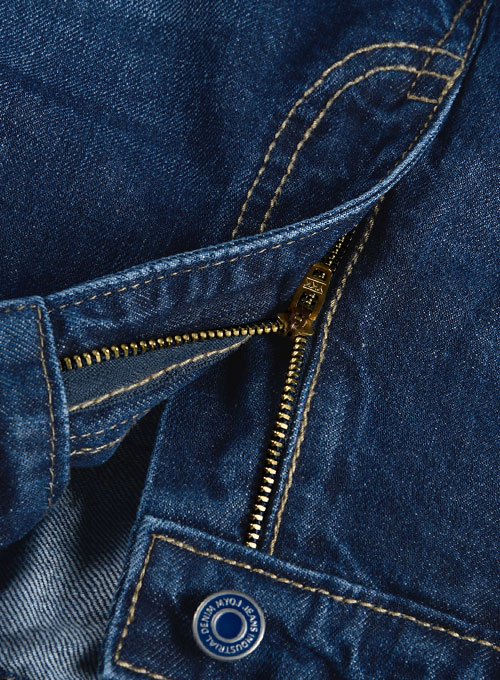 Skywalk Blue Indigo Wash Whisker Jeans
