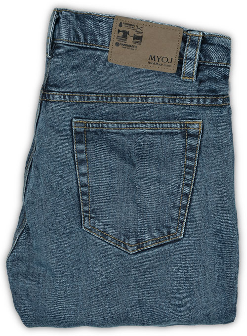 Slight Stretch Jeans - Blast Wash - Click Image to Close