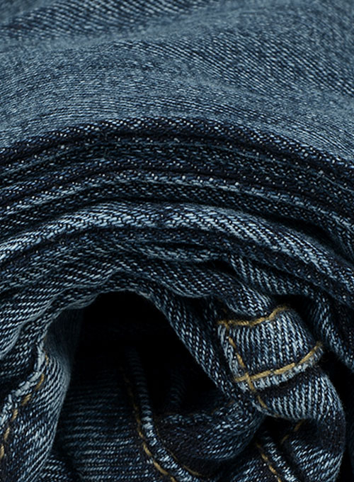 Slight Stretch Jeans - Blast Wash - Click Image to Close