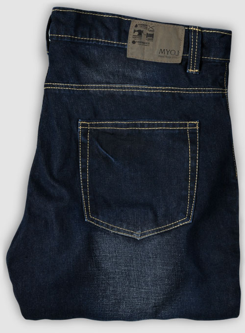 Storm Blue Hard Wash Whisker Jeans