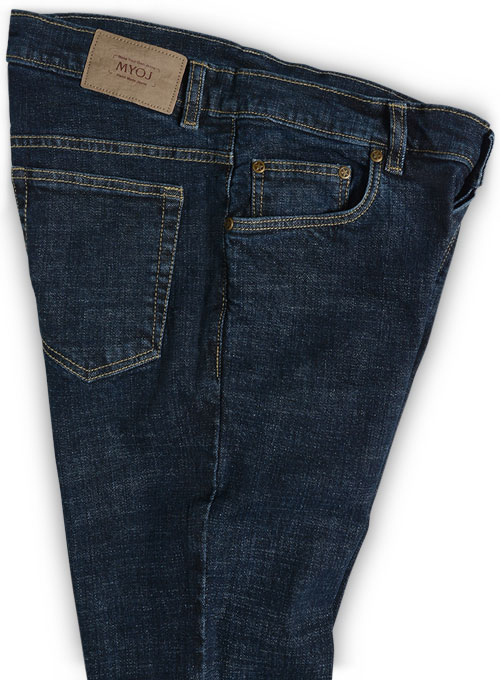 Texas Blue Denim-X Wash Stretch Jeans - Click Image to Close